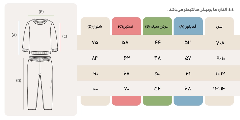 بلوز و شلوار تامى دورس دو نخ کد BP-1004